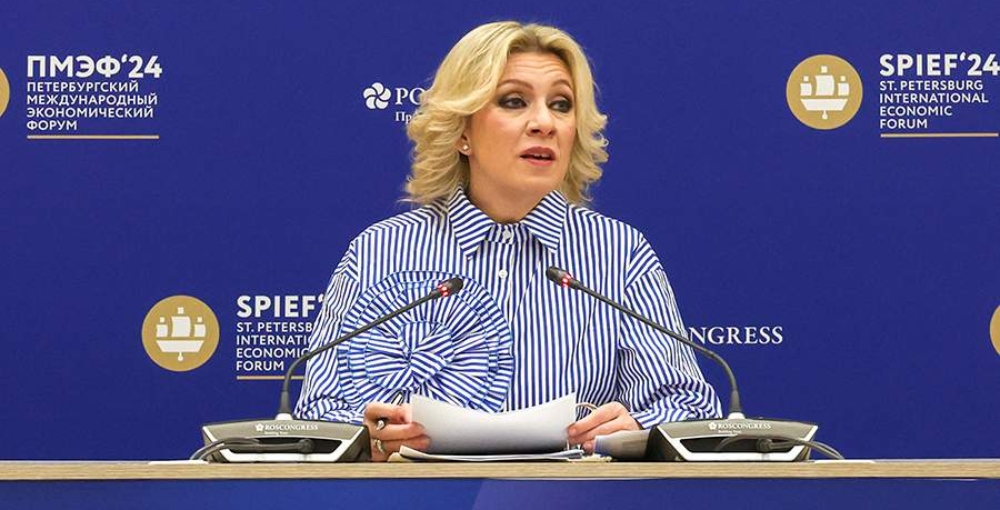 Maria Zakharova: "The French leadership suffers from historical amnesia"