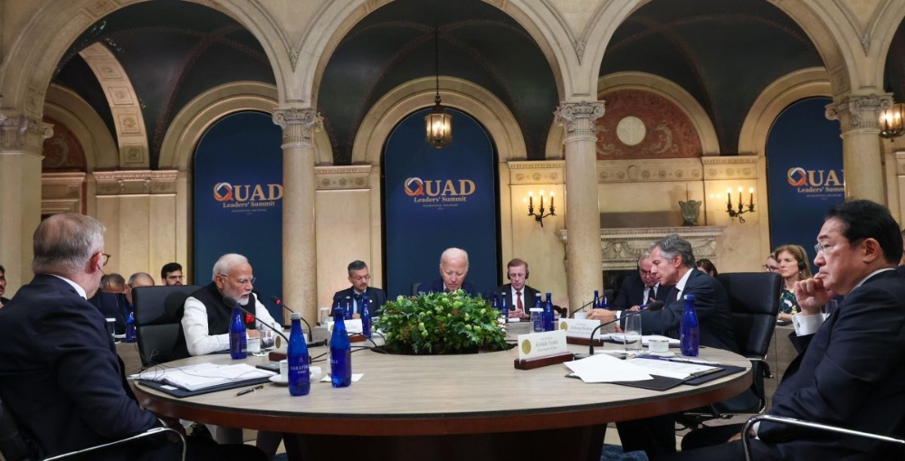 "QUAD" control of Eurasia